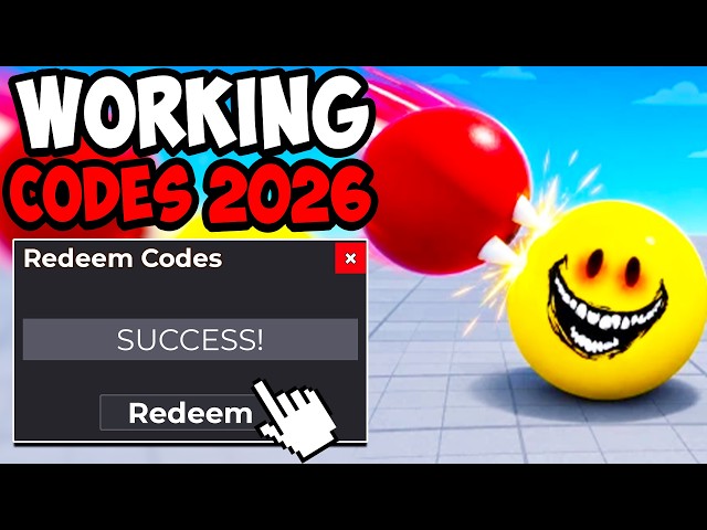 ALL WORKING BALL VS BALL CODES ROBLOX - All New Ball VS Ball Codes 2026!