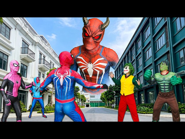 Spider-Man's Heroic Mission: Saving a Homeless Man from the JOKER