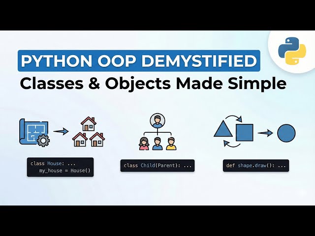 Python OOP Demystified | Object-Oriented Programming Explained#Python #OOP #Programming