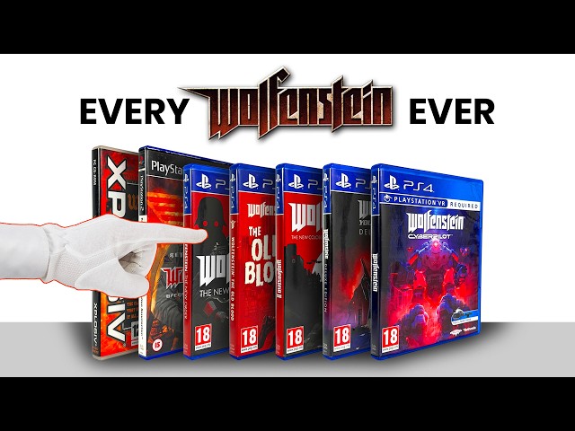 Unboxing Every Wolfenstein Game Ever (1992-2026)