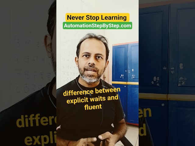 Fluent Wait vs Explicit Wait: The TRUTH in 60 Seconds! (Selenium Expert Tip)