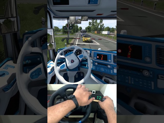 NEVER EVER TRY THIS ⛔⚠️ Euro Truck Simulator 2 #eurotrucksimulator2 #ets2 #scania #short #yt