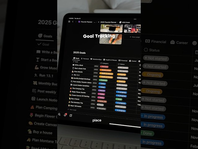 2025 Notion Planner 💻✨