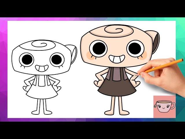 How To Draw Shelly from Dandy's World | Easy Drawing Tutorial