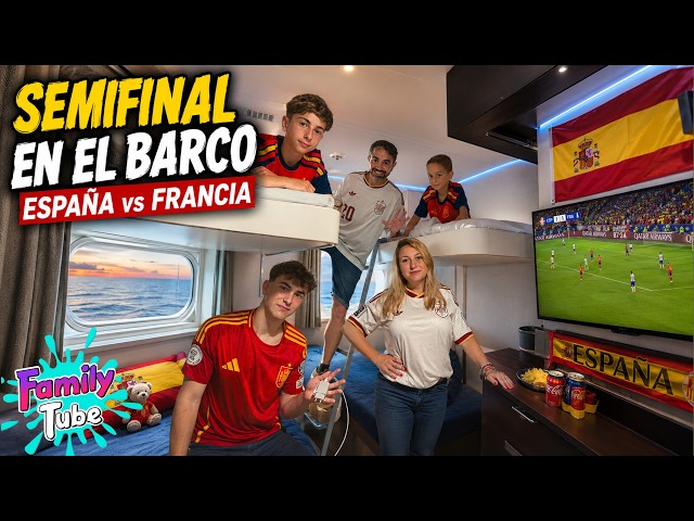 We Watch the World Cup Semis on a Boat