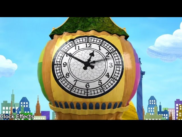 Hickory Dickory Dock - Clock Transform Into Giant Balloon Effects 🕐