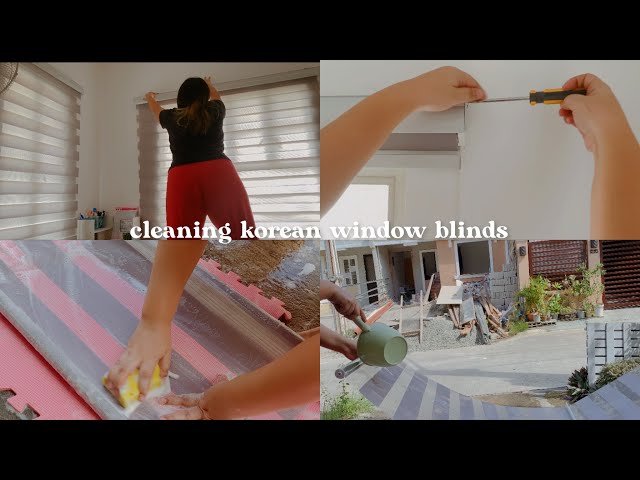 🧽 Paano Maglinis ng Korean Combi Window Blinds (Easy Step by Step How to Clean Window Blinds)