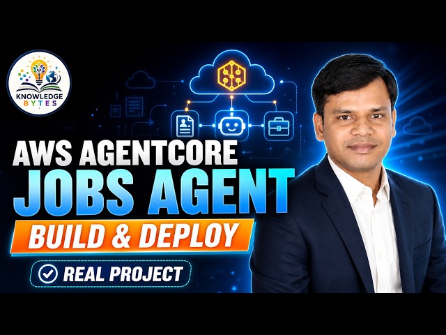 Build an AI Jobs Agent with Amazon Bedrock AgentCore | End-to-End AWS Project | Episode26