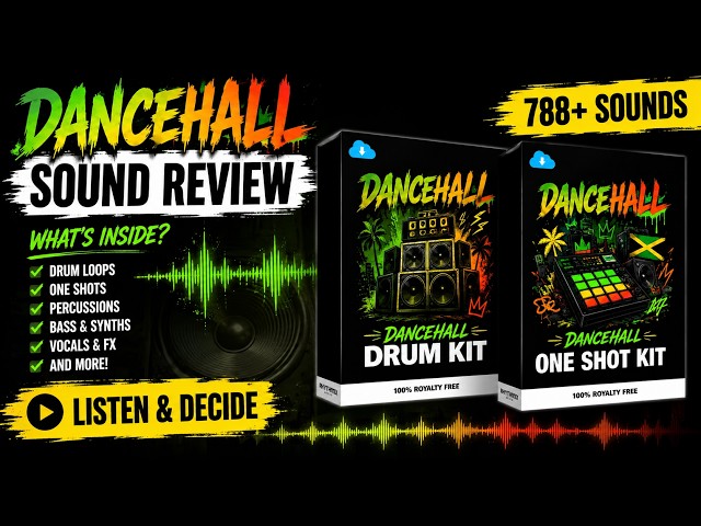 Authentic Dancehall Drum Kit | Royalty Free Samples
