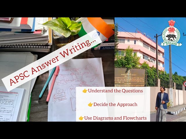 APSC Mains Answer Writing: Questions, Approach and Diagrams/Flowcharts 📚