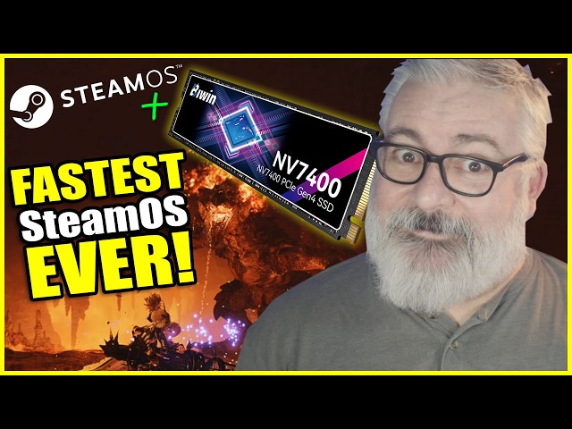 FASTEST SteamOS EVER! - Install Guide & Speed Test feat. Biwin NV7400 SSD