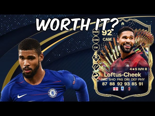 92 Ruben Loftus-Cheek Live TOTS Player Analysis!! || EA FC 24 Ultimate Team