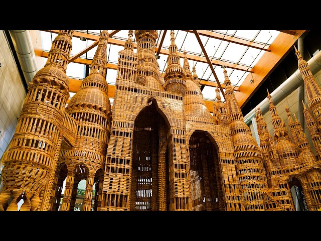 NEW World Record: 240,000 Domino Planks! (The Imaginary City)