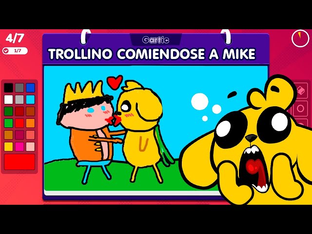 ¿CÓMO ES QUE LLEGAMOS A ESTO? 😱😳 MIKELLINO ES REAL en GARTIC PHONE #6 (MIKECRACK)