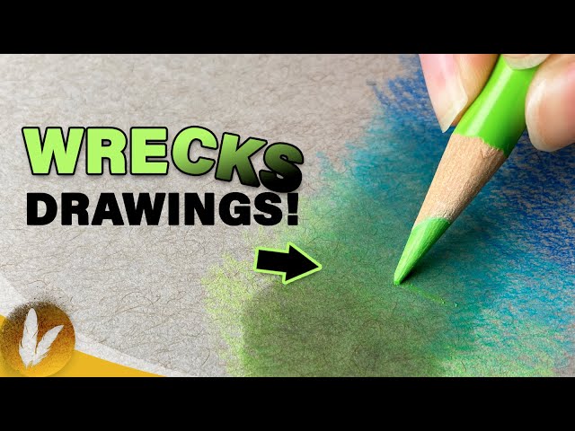 STOP Doing This With Colored Pencil Drawing | Tips And Techniques