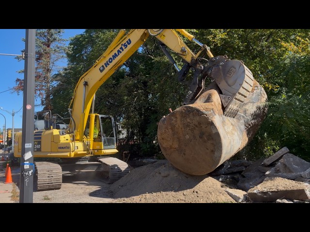 Gasoline tanks unearthed during cleanup for Ann Arbor Treeline site