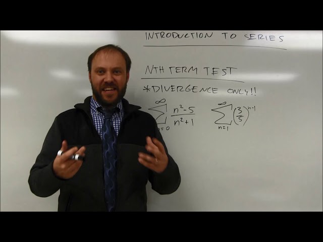 Series: Nth Term Test