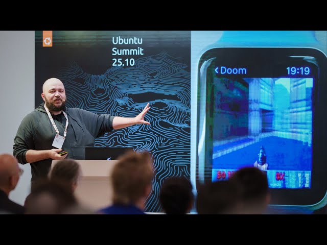 DOOM in space | Ubuntu Summit 25.10