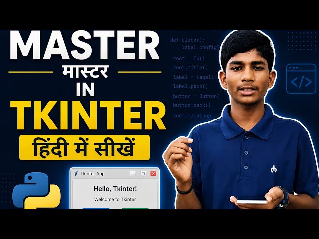 Master in Tkinter | Episode 1 | First Window in Python