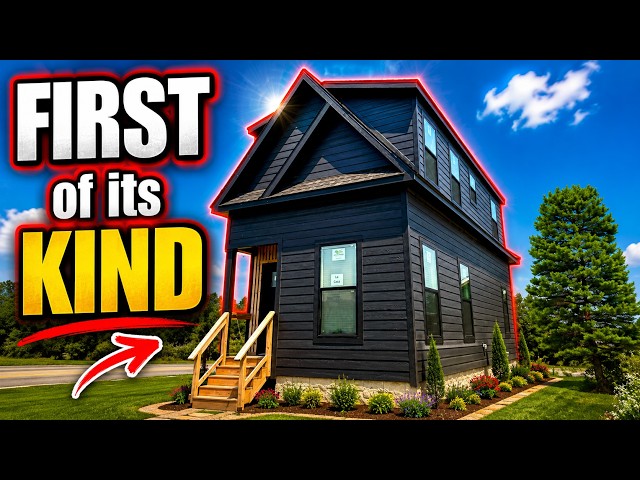 A 2 STORY modular home single wide that's NOW AVAILABLE on the market! Prefab House Tour