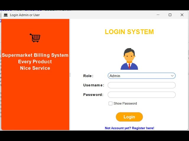 Supermarket Billing System using Java Programming and SQL Server#desktop#Norton University