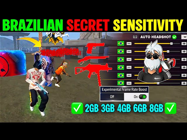 Free Fire Headshot Setting After Ob53 Update 2026⚡Best Sensitivity Settings ⚙️| Sensitivity Setting 