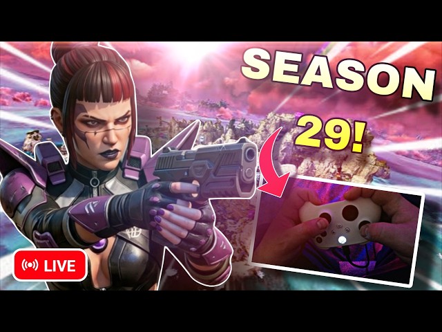#1 UPSIDE DOWN CONTROLLER PLAYER PLAYS Apex Legends Season 29! 🤯👀 #ApexLegends