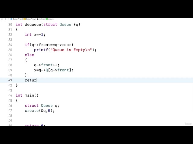 257 Let's Code Queue using Array