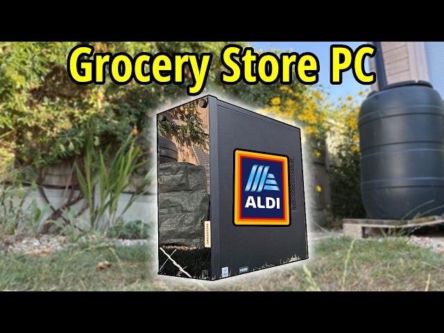 I Bought a Cheap Grocery Store Gaming PC...