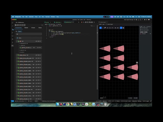 Creating New Components in Python with GDSFactory+