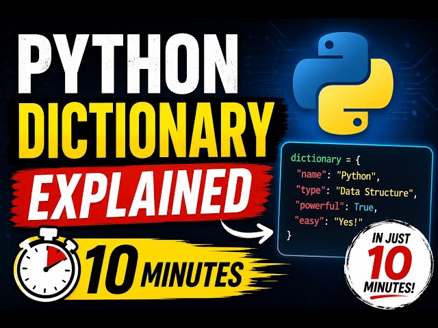Python Dictionary Made SIMPLE (No Confusion!)