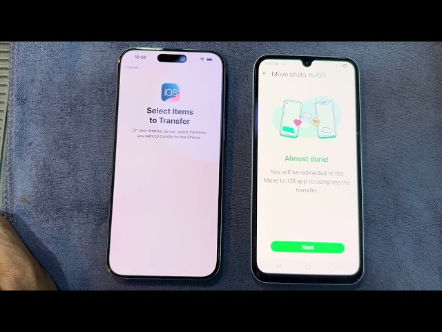 How to Transfer Data from Samsung A15 to Iphone 15 Pro Max 2026 no Data Loss Step by Step