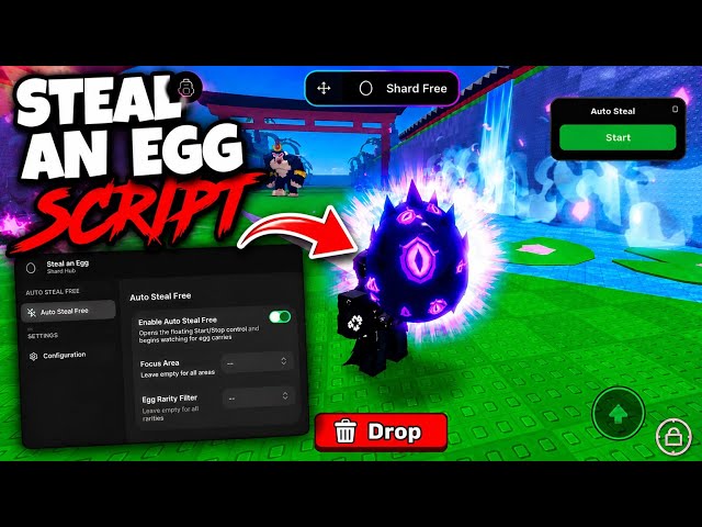 Steal an Egg Script - NO KEY | Auto Steal Egg, God Mode, Instant Steal, Bypass Anti Cheat & More!