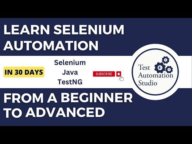Welcome to Test Automation Studio