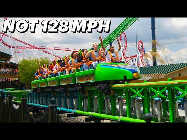 Kingda Ka Never Went 128 MPH - Here Was The True Speed