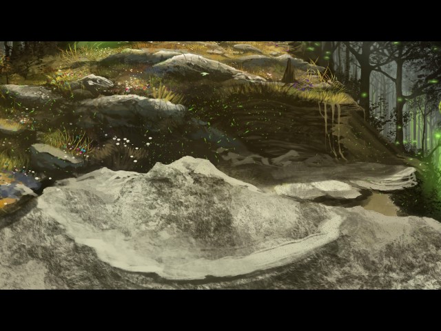 Alien Forest 360 Panoramic Painting