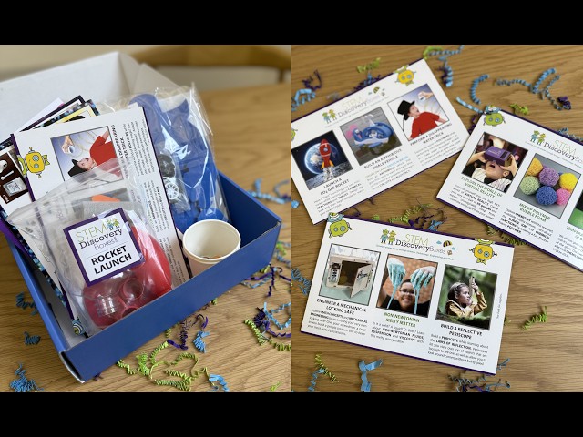 STEM Discovery Boxes - Let's pack!