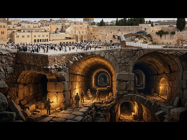 The History of the Western Wall — The Massive 2,000-Year-Old Tunnels Hidden Under Jerusalem