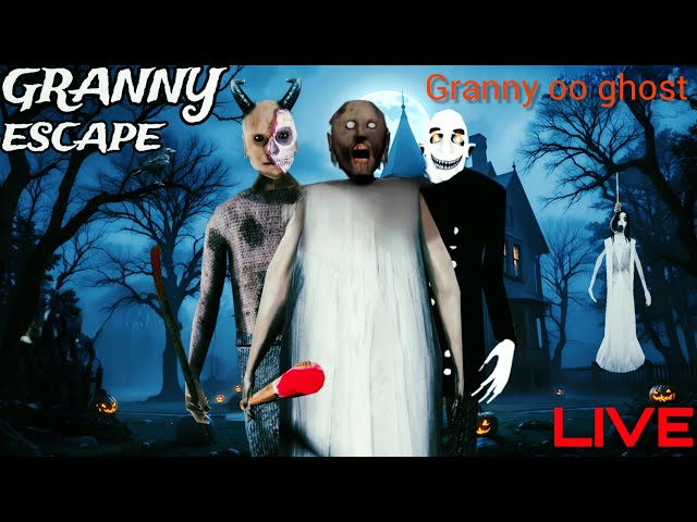 🔥 LIVE GamePlay Peppa GRANNY 1 Can We Escape All Routes? 🤯👾