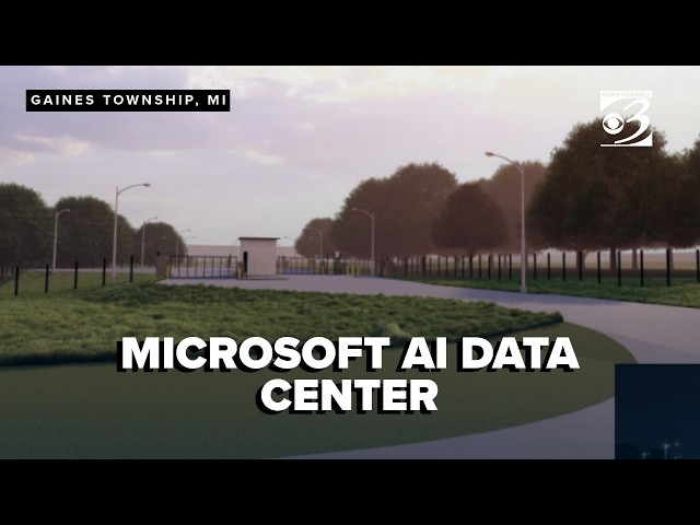 Energy officials on Microsoft AI data center in rural West Michigan ahead of public hearing