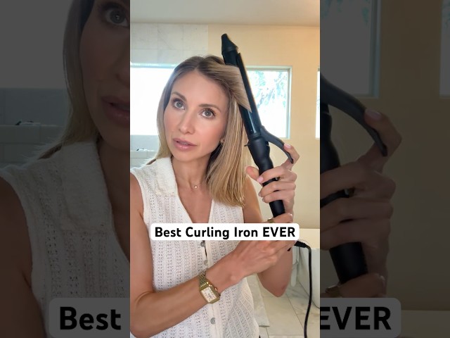 The BEST Curling Iron I’ve Ever Used 🔥 | Easy Beachy Waves