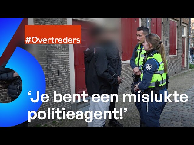'VECHTENDE' jongeren hebben GEEN RESPECT voor handhavers!  | Overtreders #AFL80