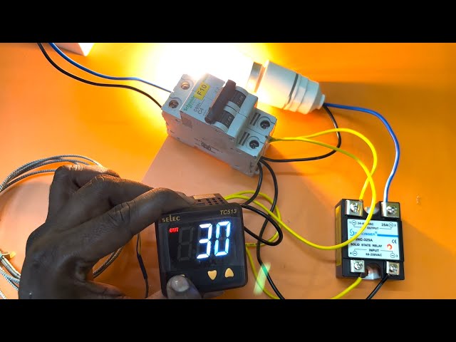 How to Use #Temperature Controller | Controller with SSR | Temperature ON OFF #Solid State Relay