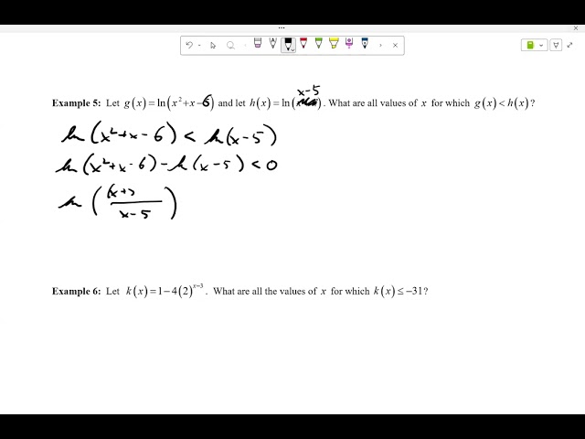 Unit 2B - Day 4 - Log Function Context and Data Modeling