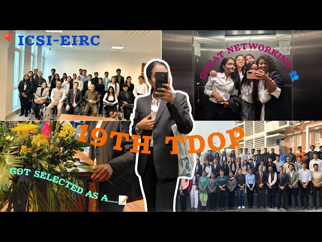 TDOP Vlog | CS Executive Three Day's Orientation Programme | My Experience at ICSI CCGRT Kolkata 