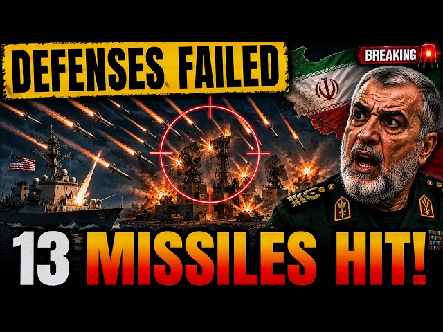 Iran’s Air Defenses FAILED — The U.S. Navy’s 13-Missile Shock