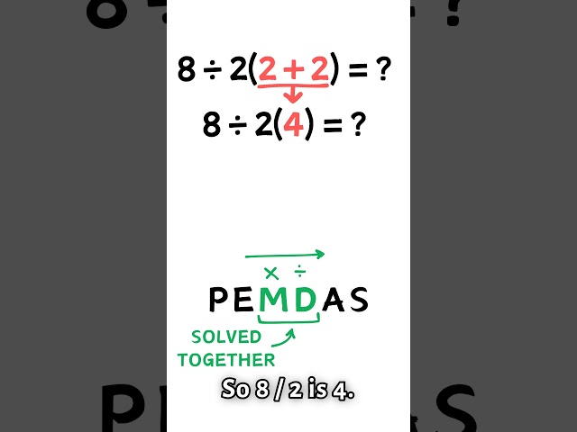 Most People Get This Wrong #math #maths #orderofoperations #mathproblem #mathproblems #pemdas