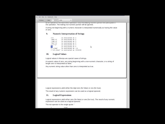 Mumps Programming Language Tutorial Part 2