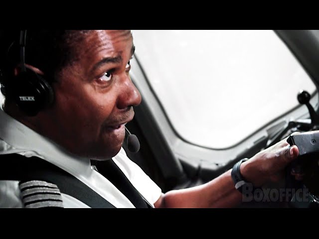 Denzel vuela un avión BOCA ABAJO | Escena completa 🌀 4K