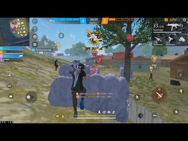 HIGHLIGHTS EM 4x4 APOSTADO! 🥋👑 Highlights Free Fire Ryzen 7 5700x RTX 3060